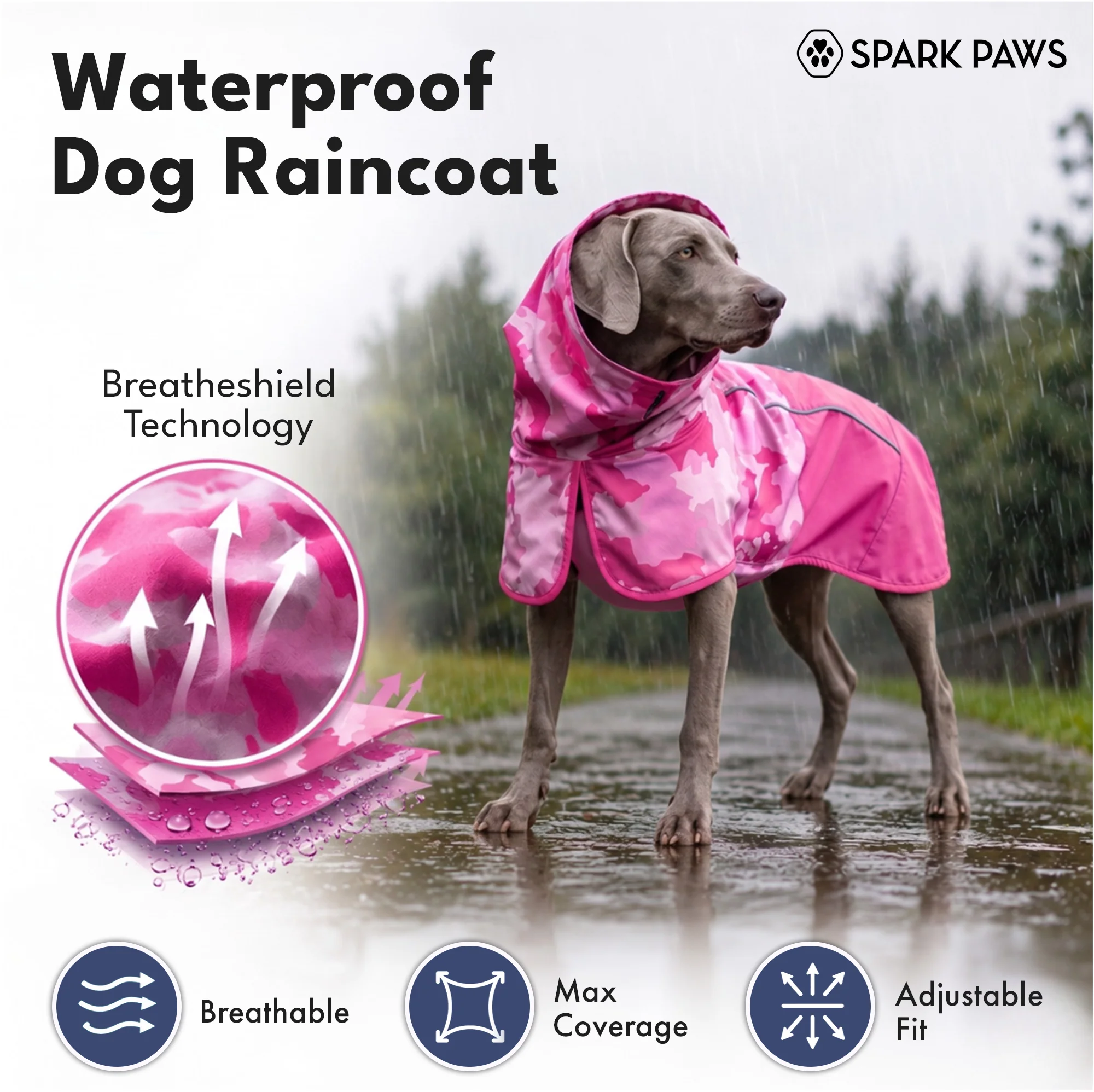 Breatheshield™ Dog Raincoats - Image 89