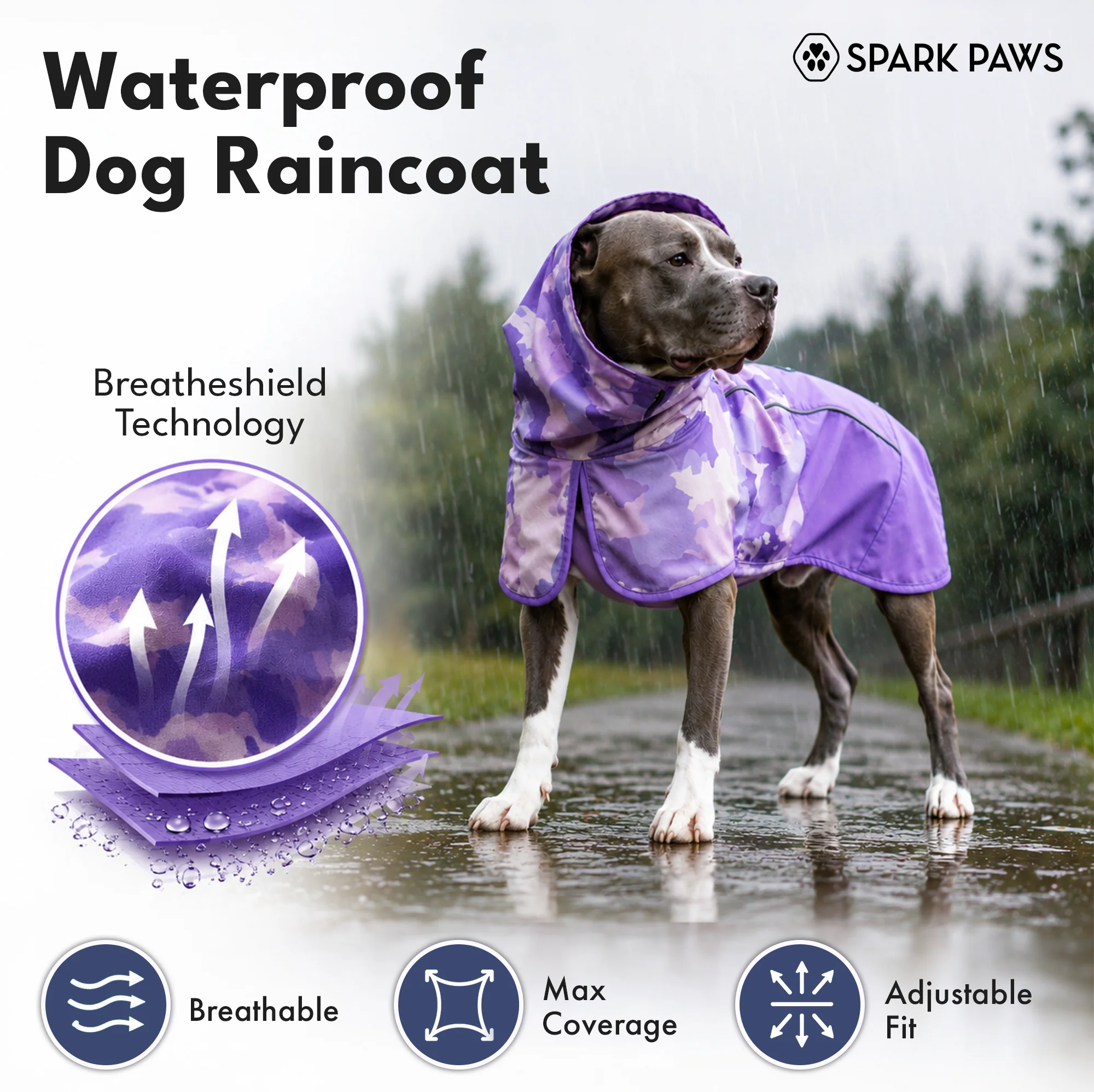 Breatheshield™ Dog Raincoats - Image 79