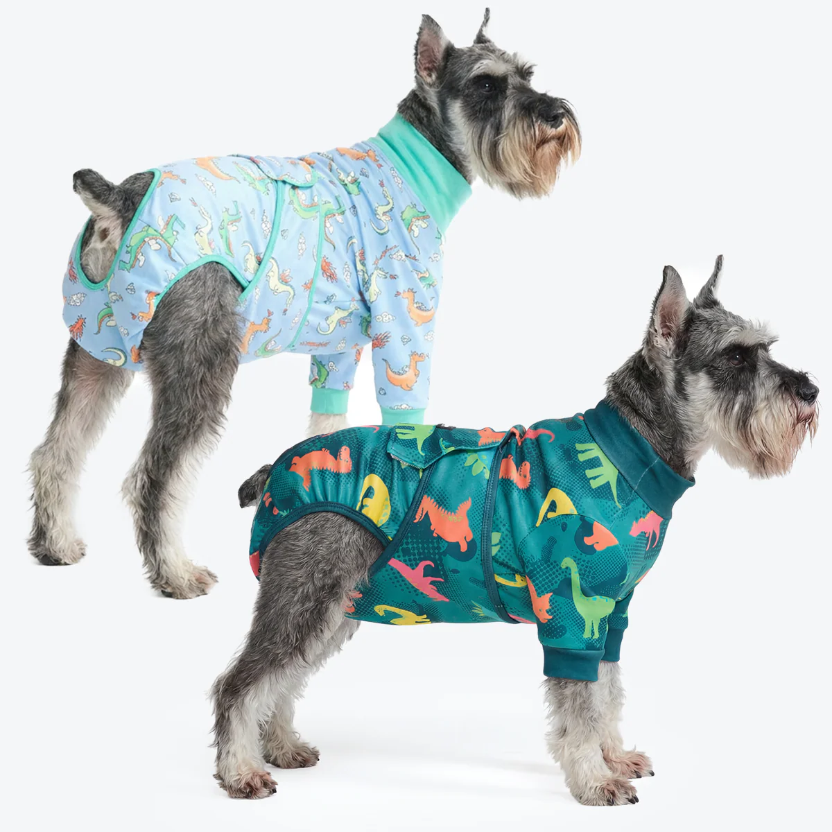 Dog Surgical Suit (2-pack) - Dinosaurs and Dragons - Image 3