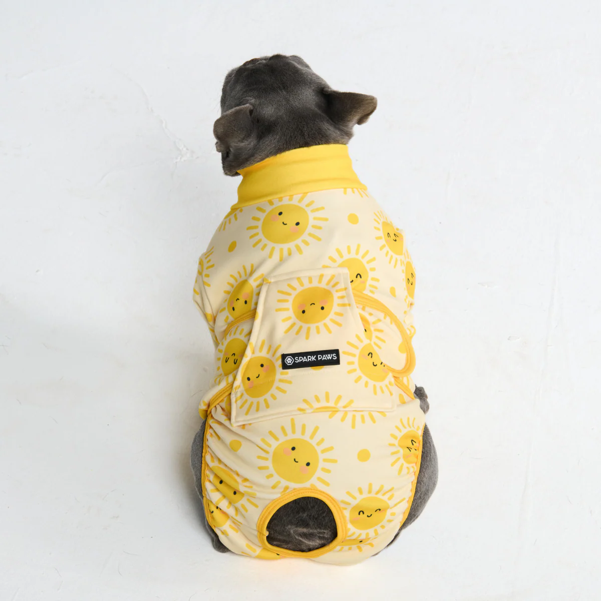 Dog Surgical Suit (2-pack) - Pink Hearts and Sunshine - Image 12