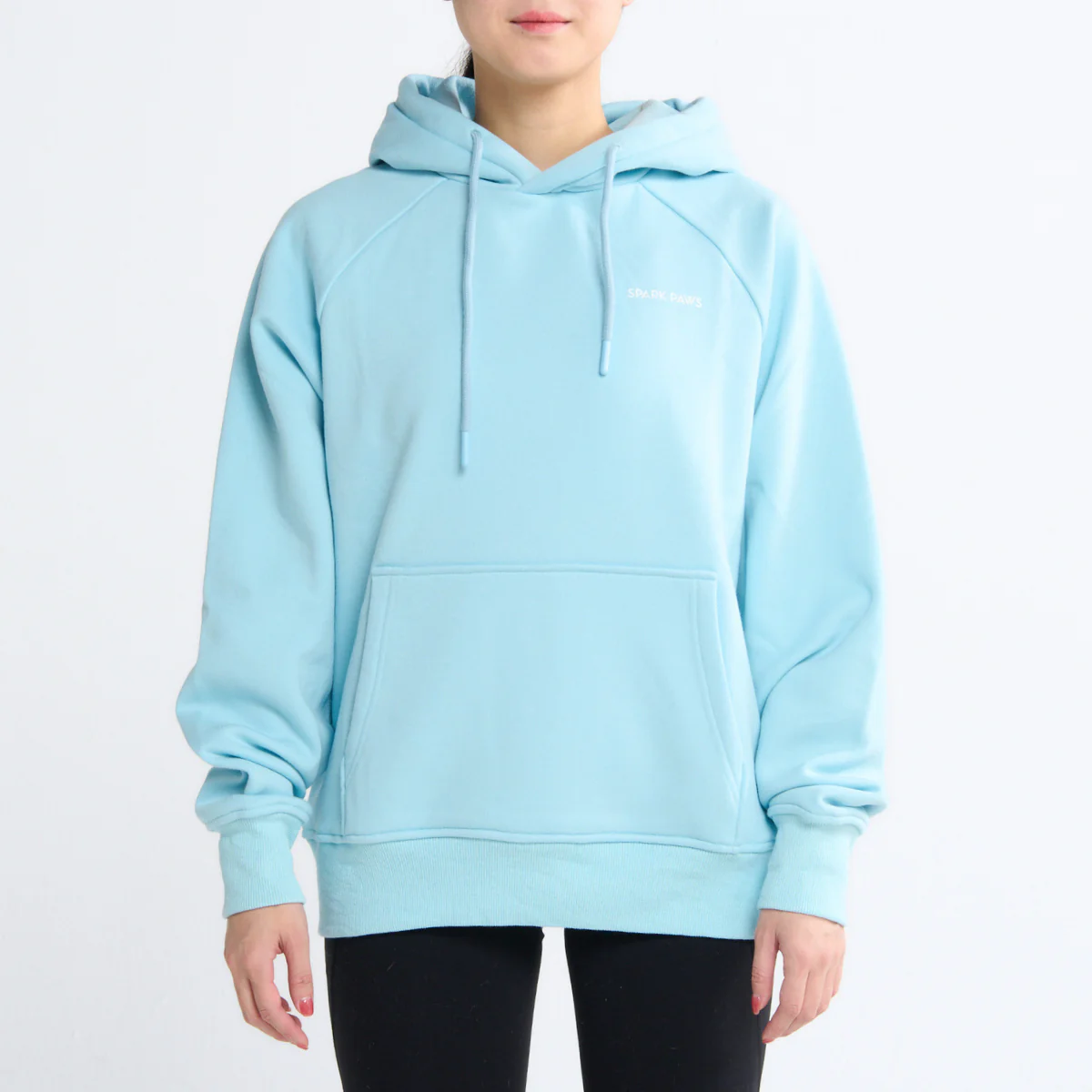 Essential Human Hoodie - Baby Blue - Image 2