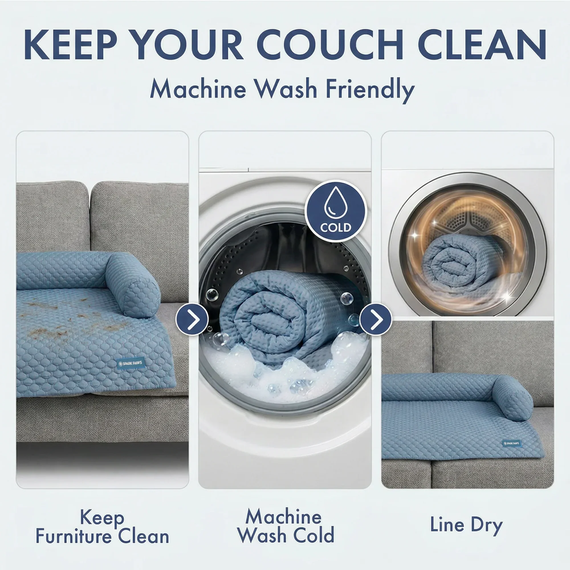 Frostcore™ Cooling Couch Cover Dog Bed and Cooling Mat Sets - Image 5