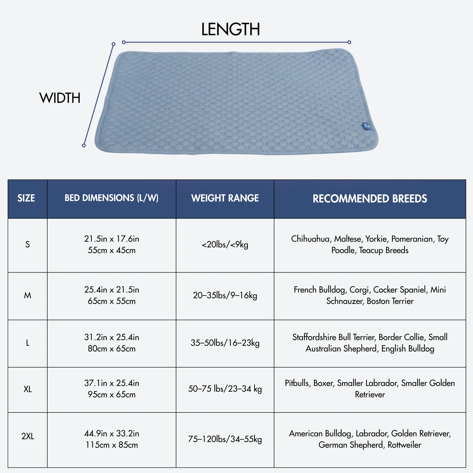 Frostcore™ Cooling Mat - Ash Blue (2) - Image 9