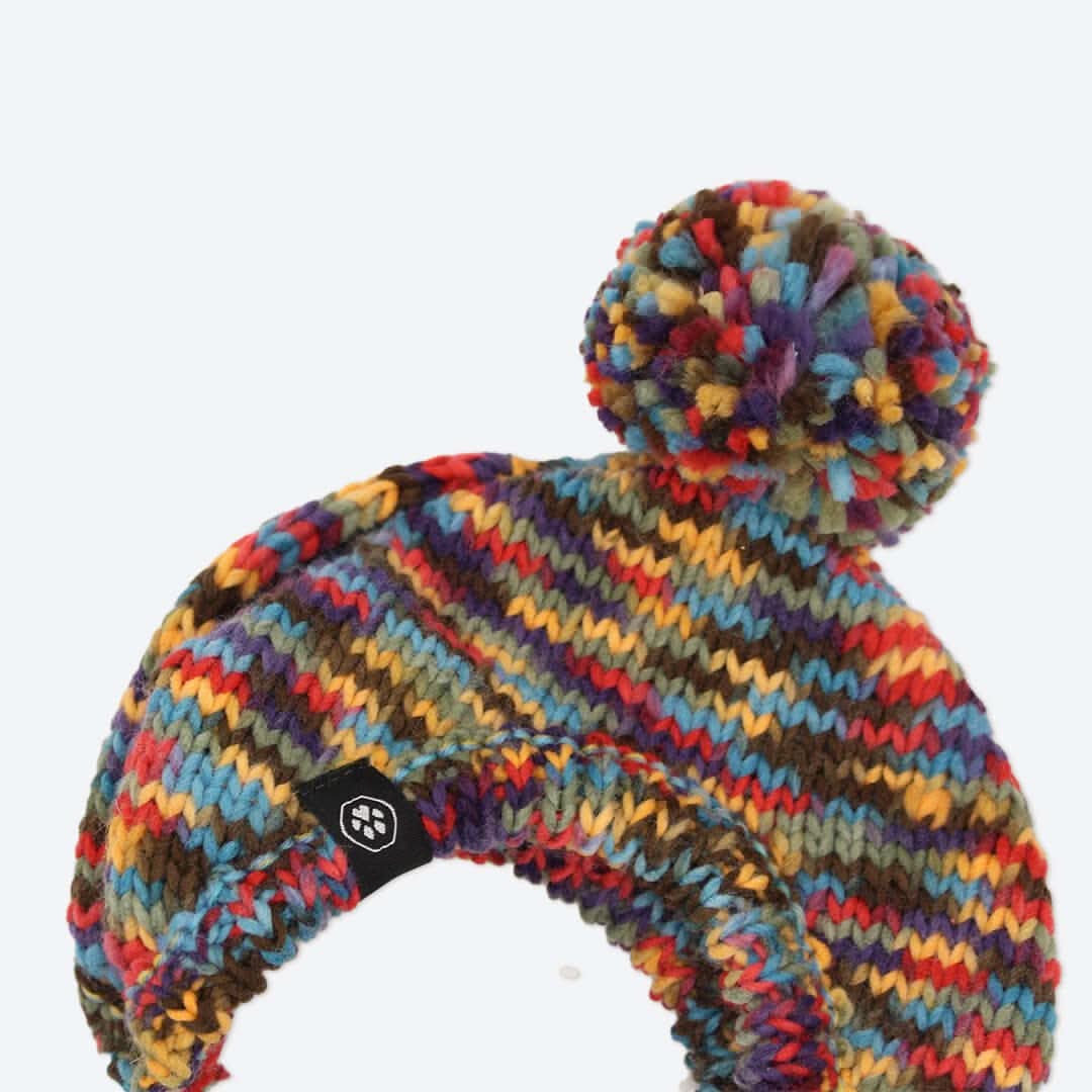Knit Pom Pom Dog Beanie Hats - Image 3