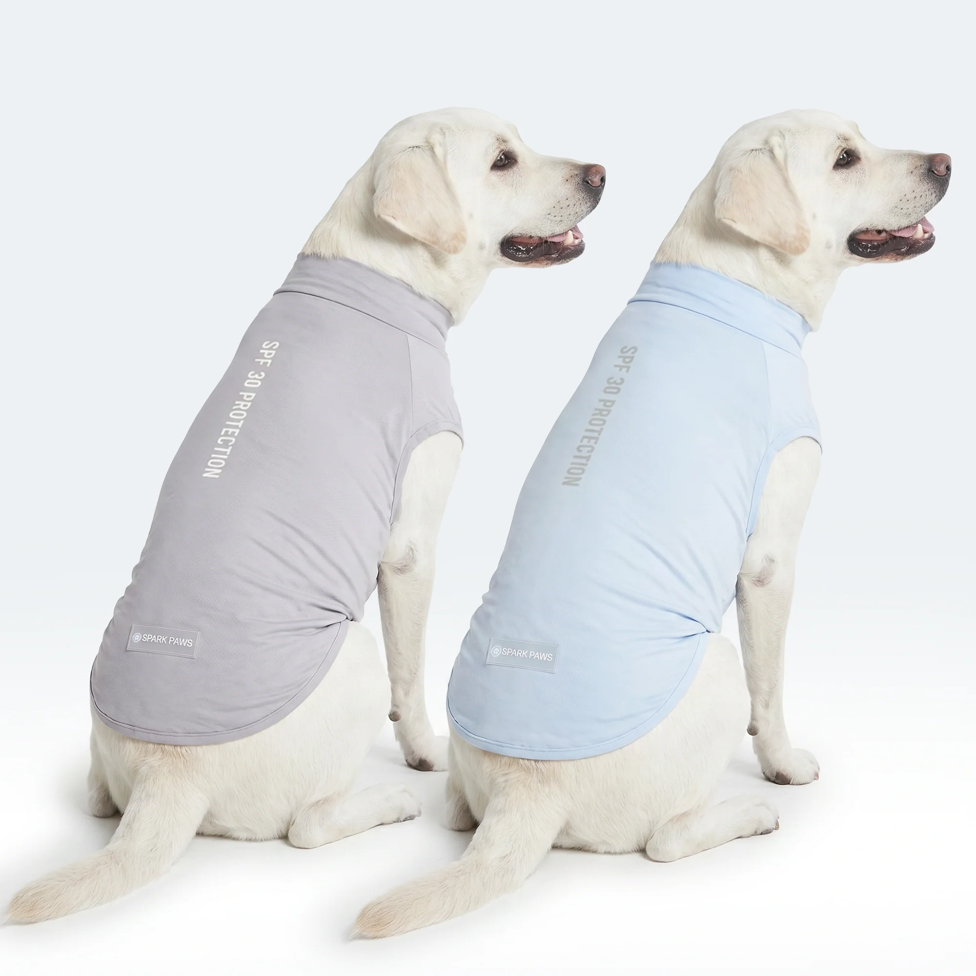 Sunblock Dog T-Shirt (2-pack) - Blue Grey