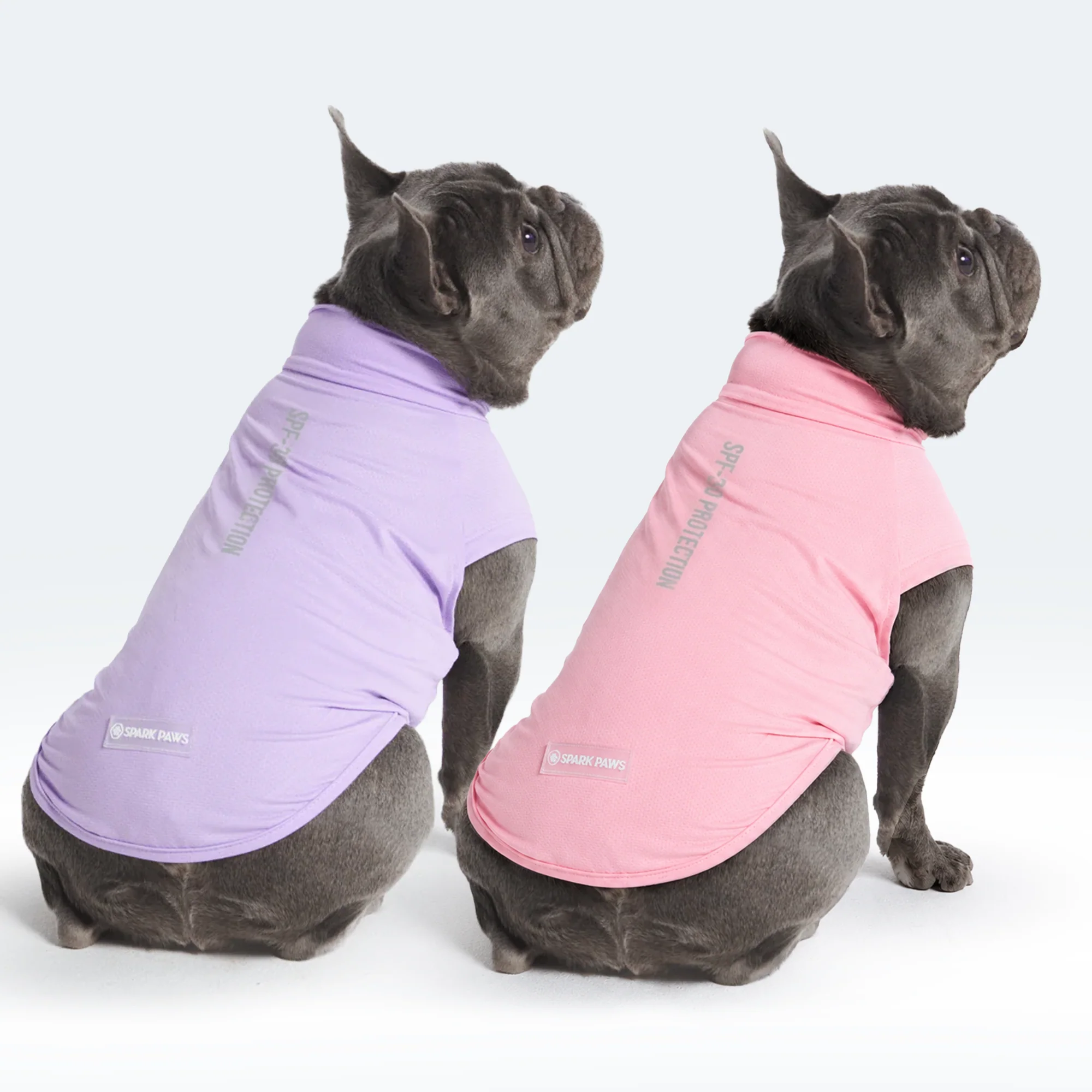 Sunblock Dog T-Shirt (2-pack) - Pink Purple - Image 2