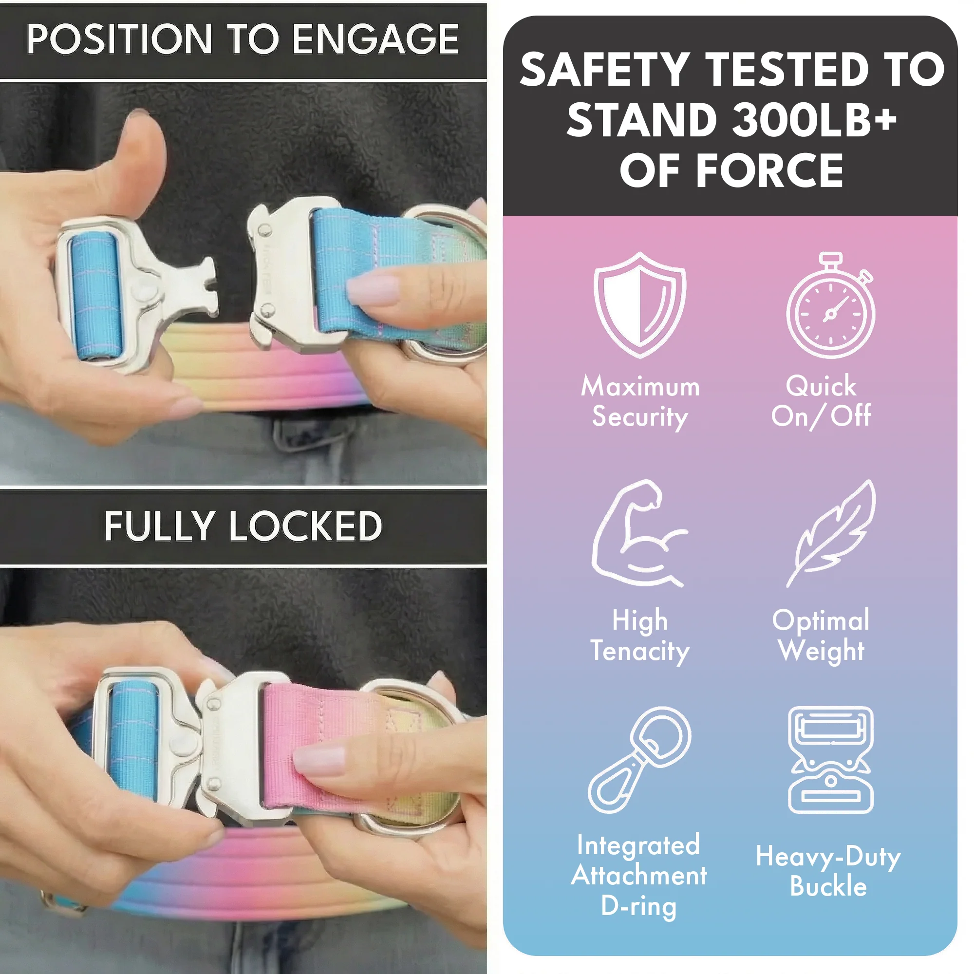Comfort Control Collar - Pastel Icing - Image 2